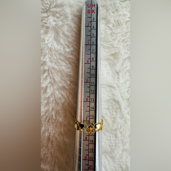 Heart Ring. 💛 Real 18 Karat(18k) Solid Gold Jewelry - Picture 9 of 9